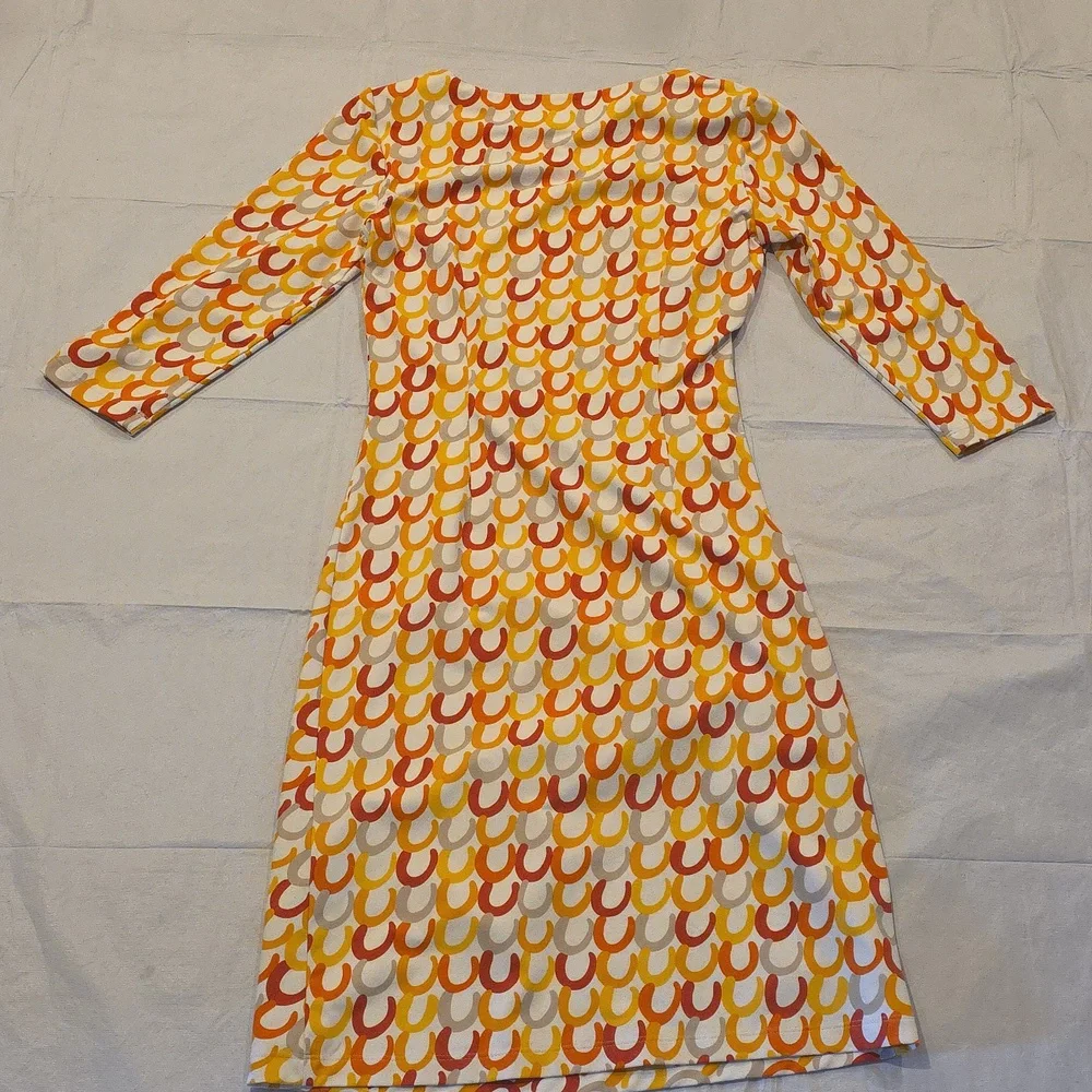 J. McLaughlin Catalina Cloth Side Ruched Midi Dress‎ S - Picture 9 of 9